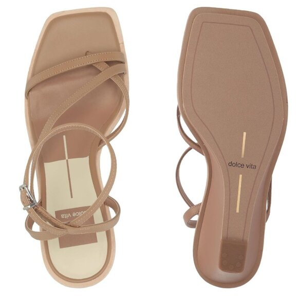 Dolce Vita Tan Wedge Sandals - Picture 11 of 15